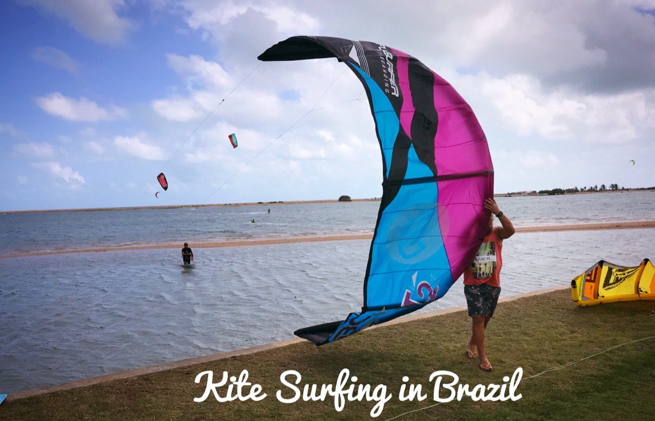 Kitesurfing in Brazil